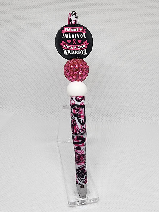 Breast Cancer Warrior Pen