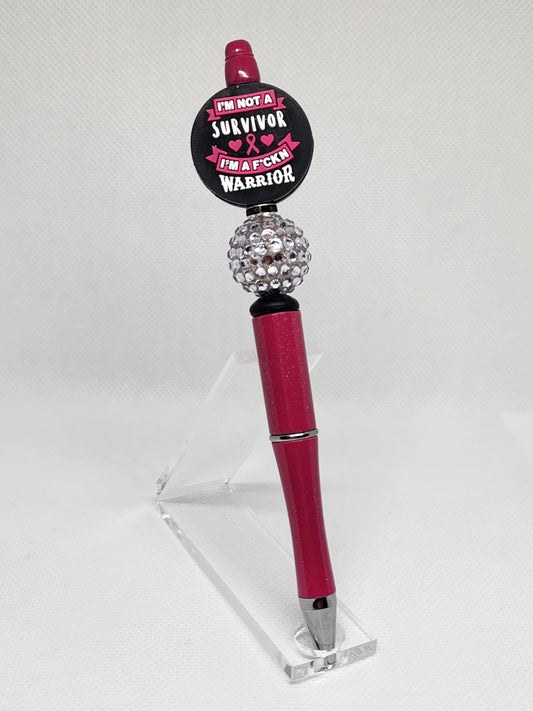 Breast Cancer Warrior Pen