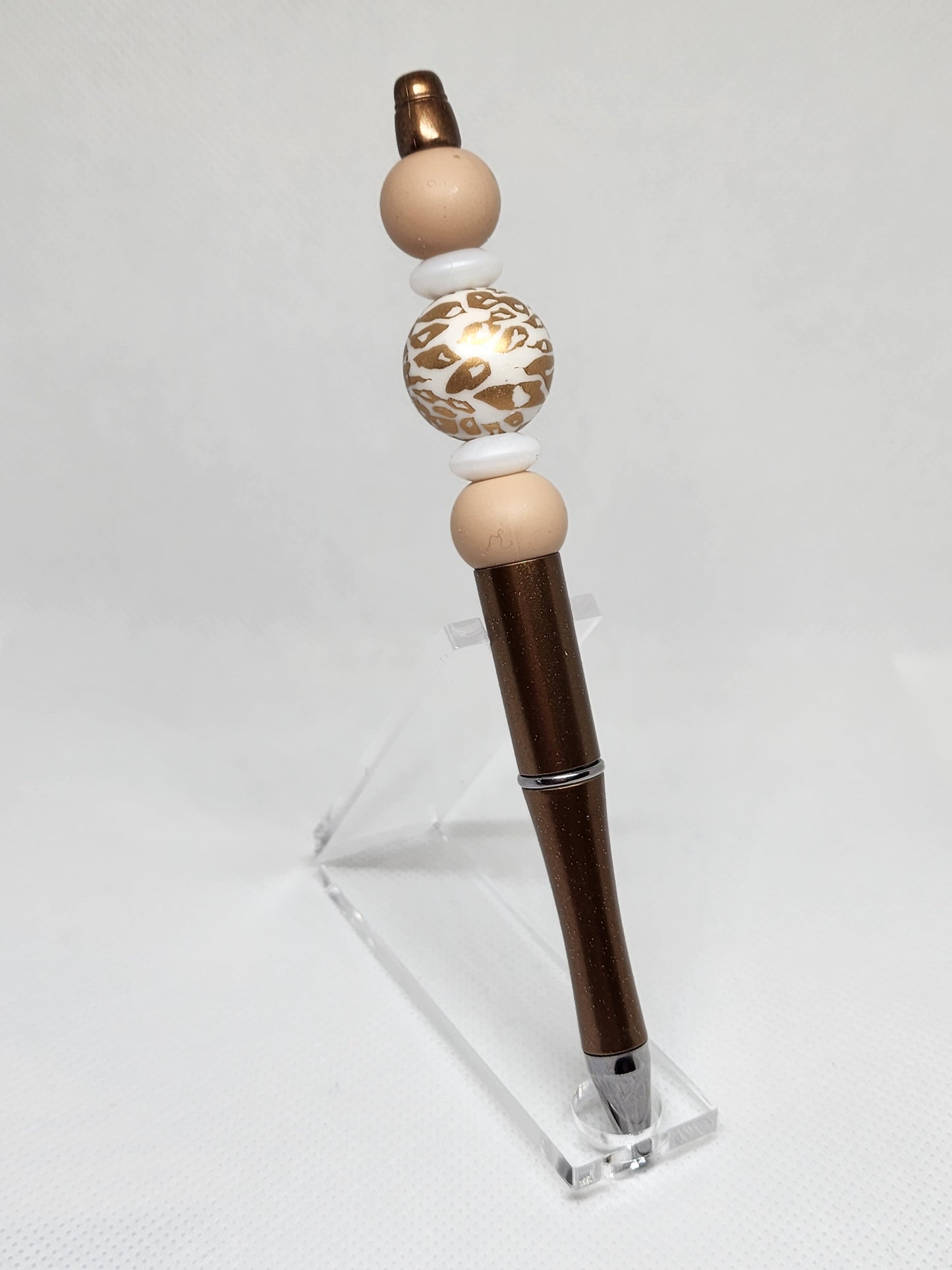 Gilded Animal Print Pen