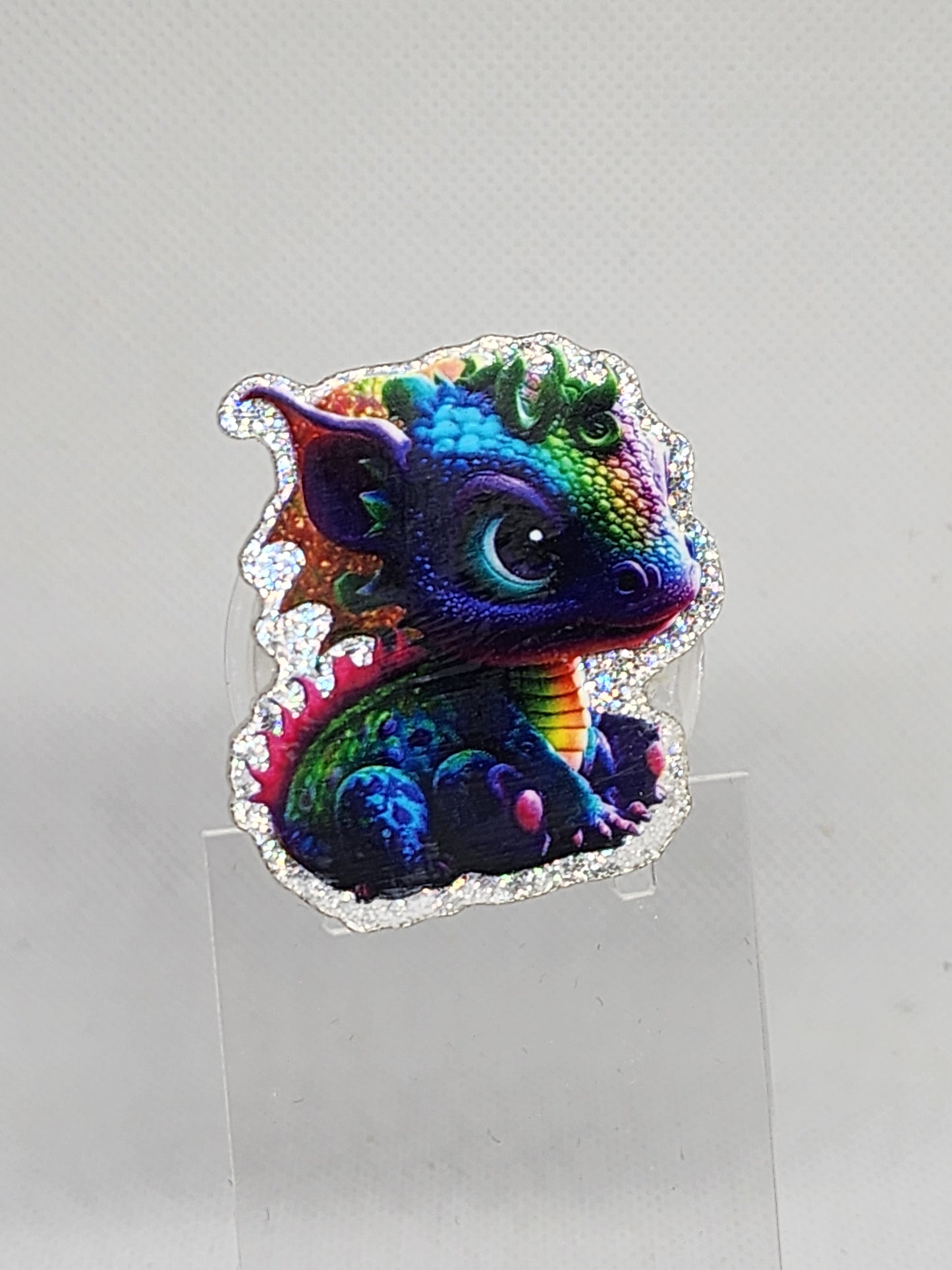 Rainbow Dragon Pop Socket