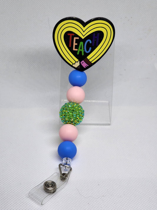 Teach Heart Badge Reel