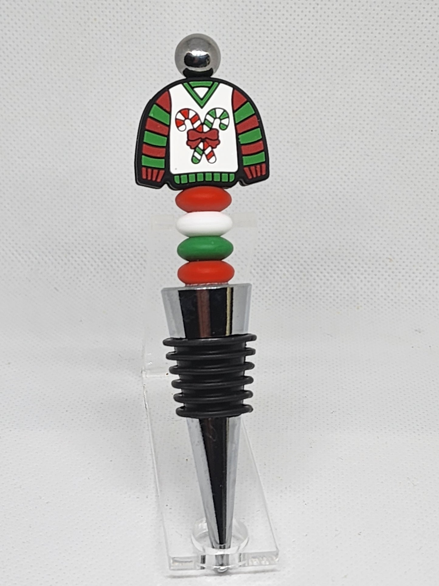 Ugly Sweater Wine Bottle Stopper