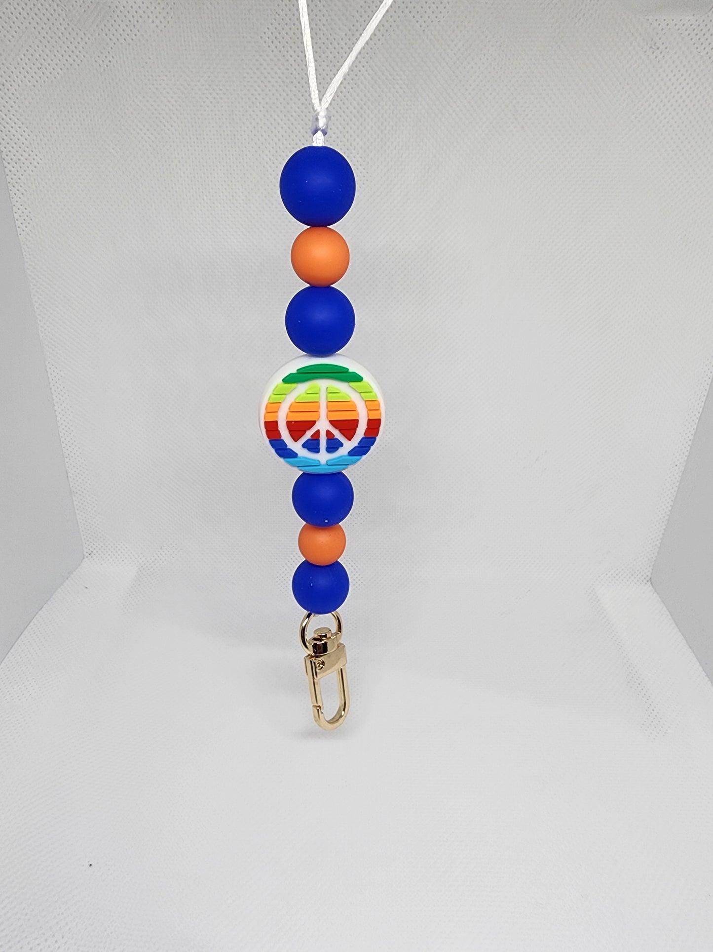 Rainbow Peace 2 Lanyard