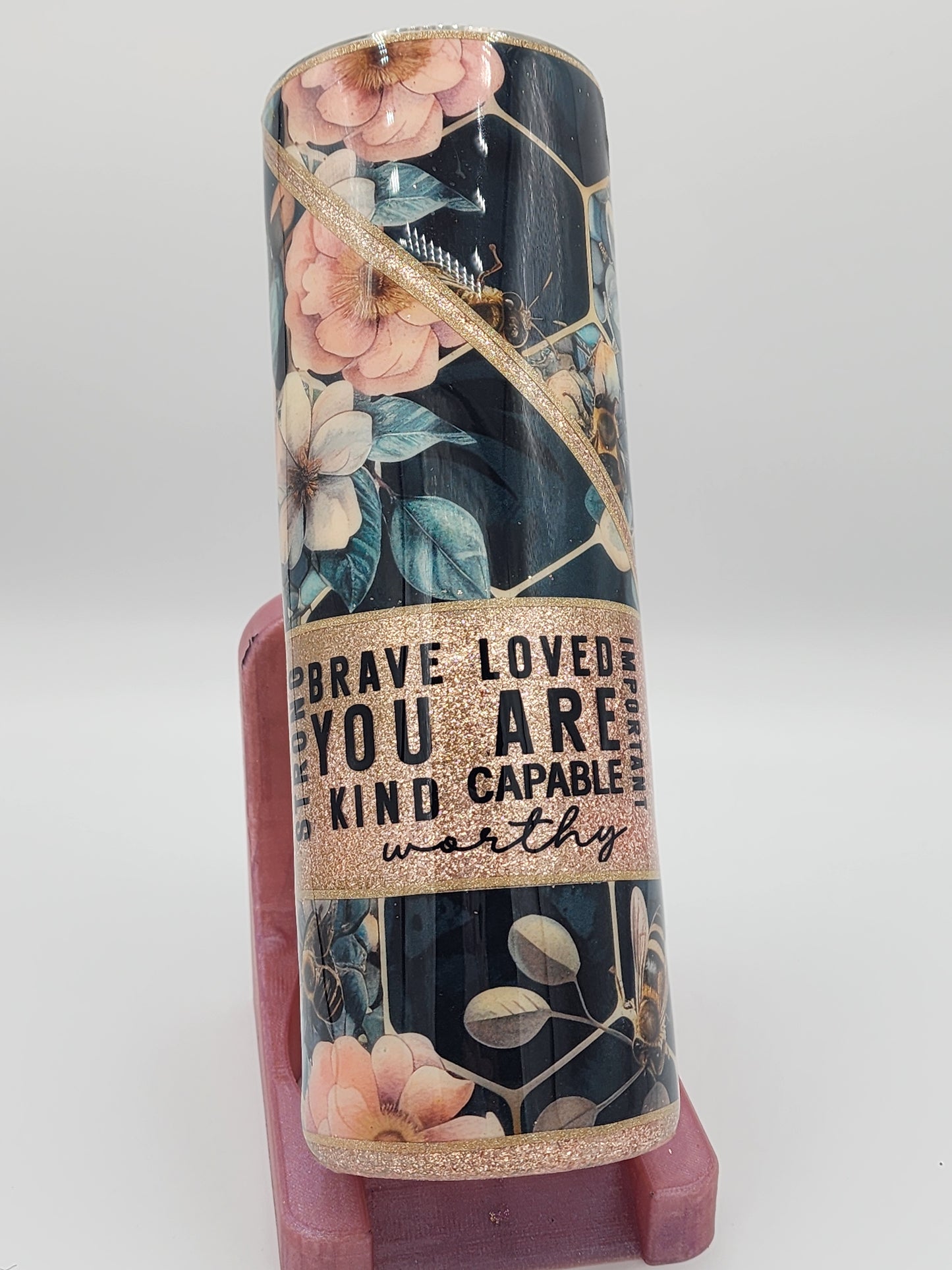 30 OZ ELEGANT BEES TUMBLER