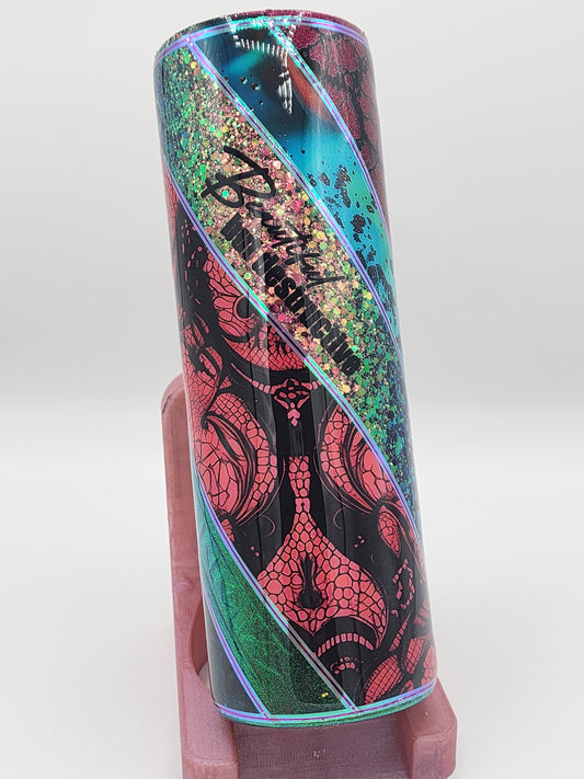 30 OZ BEAUTIFUL BUT DESTRUCTIVE TUMBLER