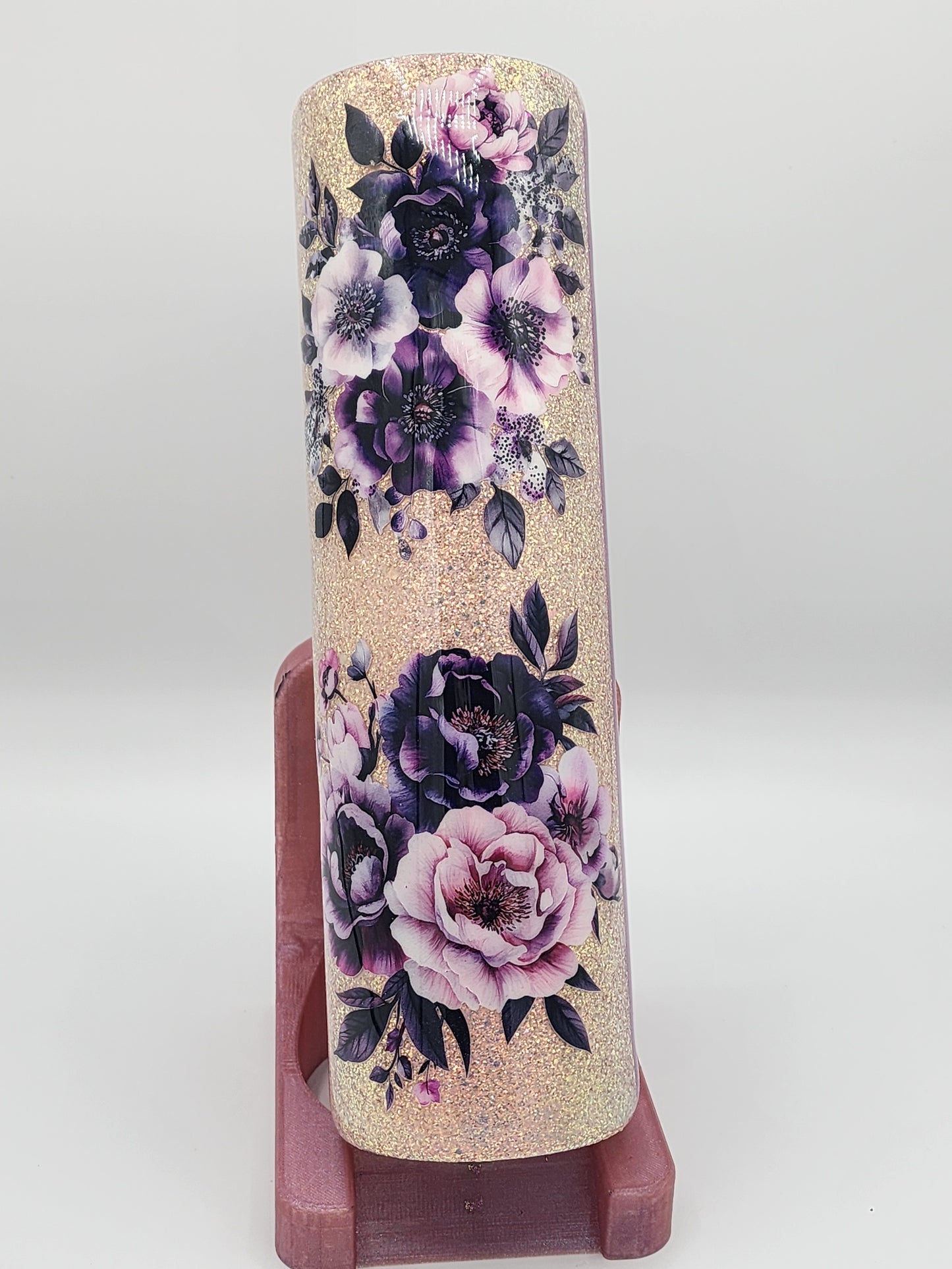 32 OZ BRAIDED PURPLE TUMBLER